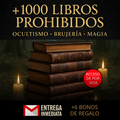 Mega Pack +1000 Libros Prohibidos, 21 Cursos, 6 Bonos de Regalo