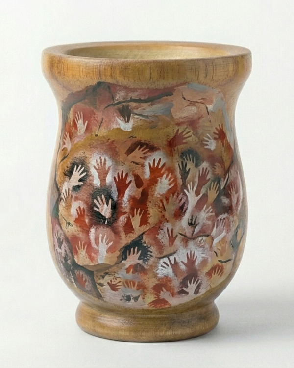 Mate cueva de las manos - Hecho a mano